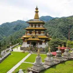 Le stupa de Khamsum Yulley Namgyal